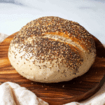 How to Make Everything Bagel Sourdough Bread at Home (Easy Recipe) 10 Everything Bagel Sourdough Bread fresh from the oven