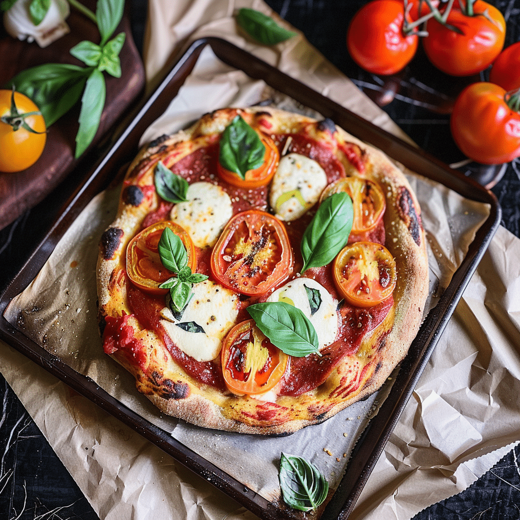 gluten free sourdough pizza crust featured image