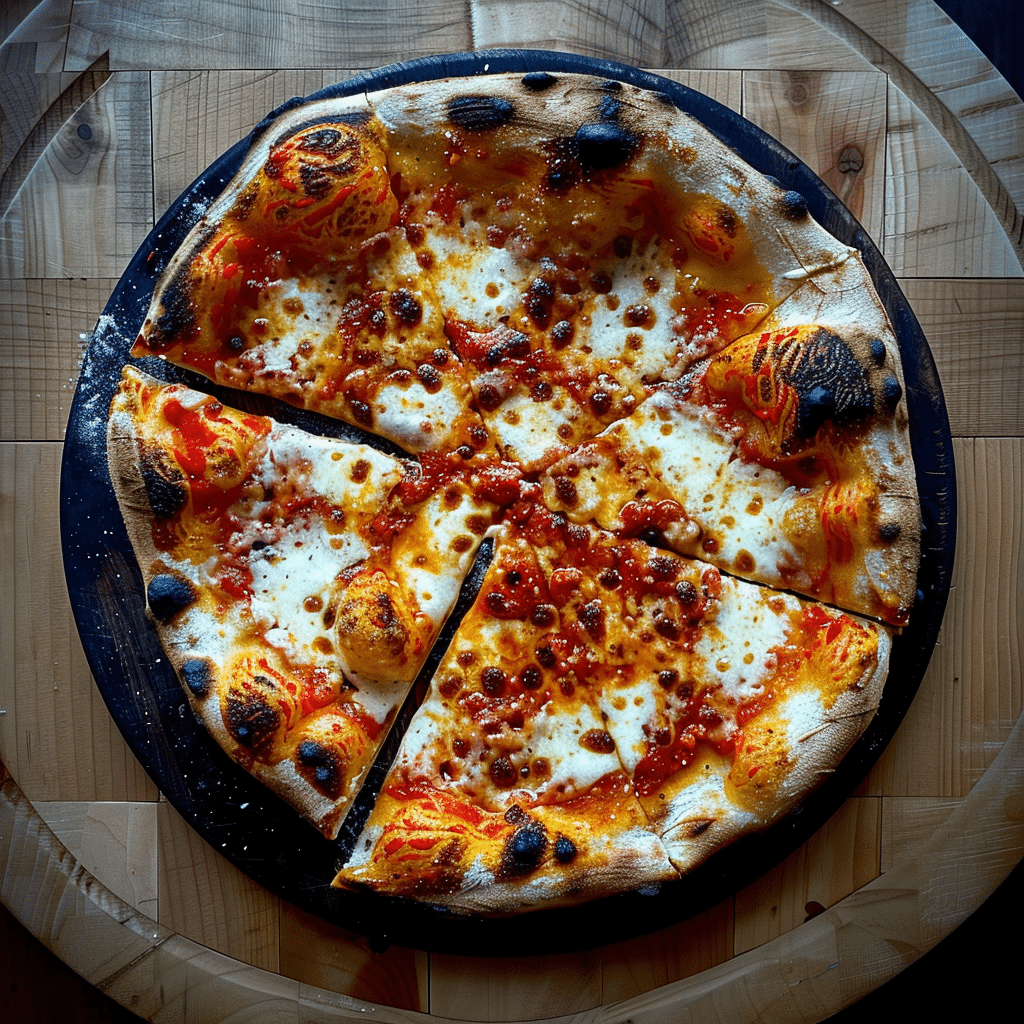 Same Day Sourdough Pizza Crust: Quick, Easy, and Delicious 19 Same Day Sourdough Pizza Crust baked with mozzarella and basil