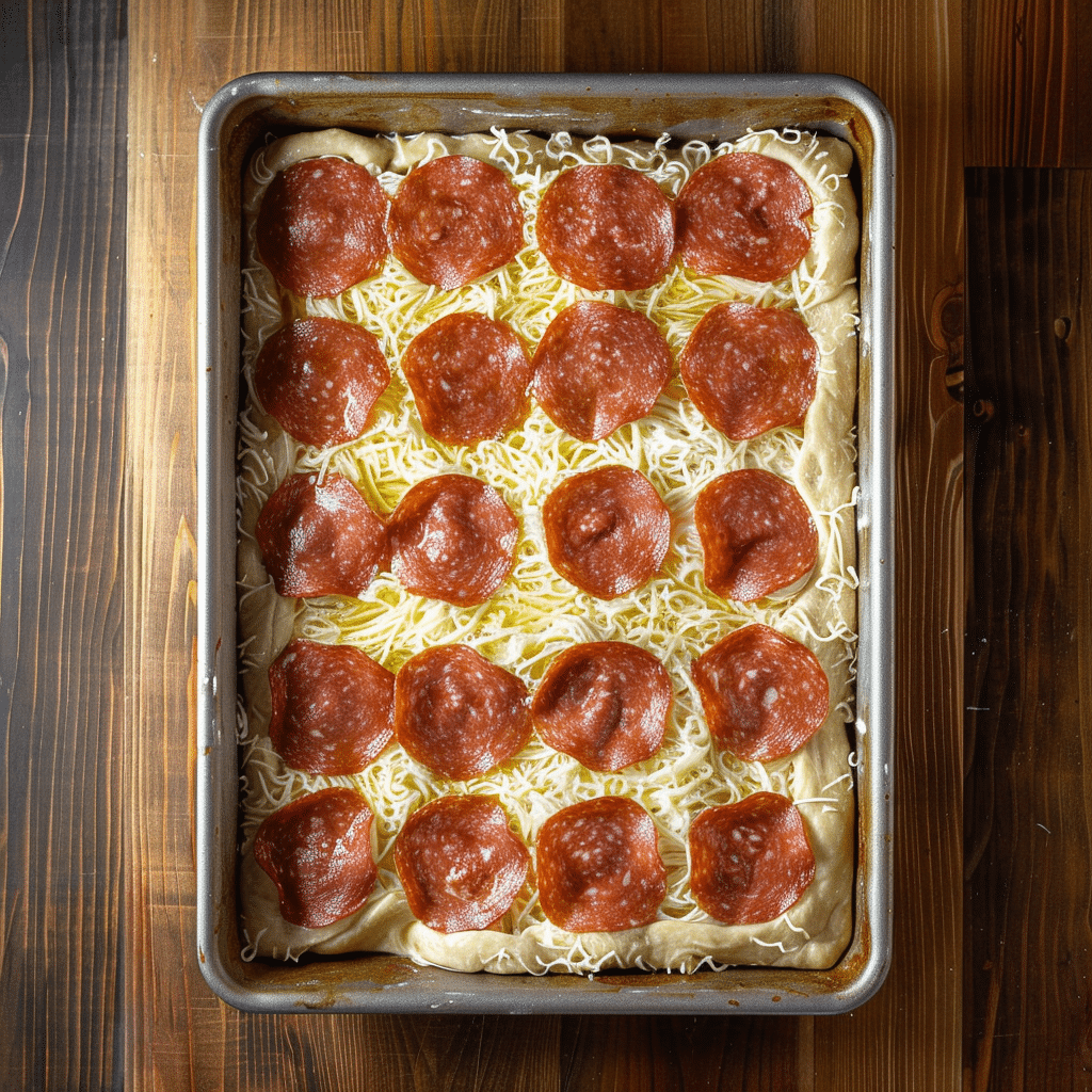 Bake the Best Sourdough Detroit Style Pizza at Home 8 sourdough detroit style pizza assembly