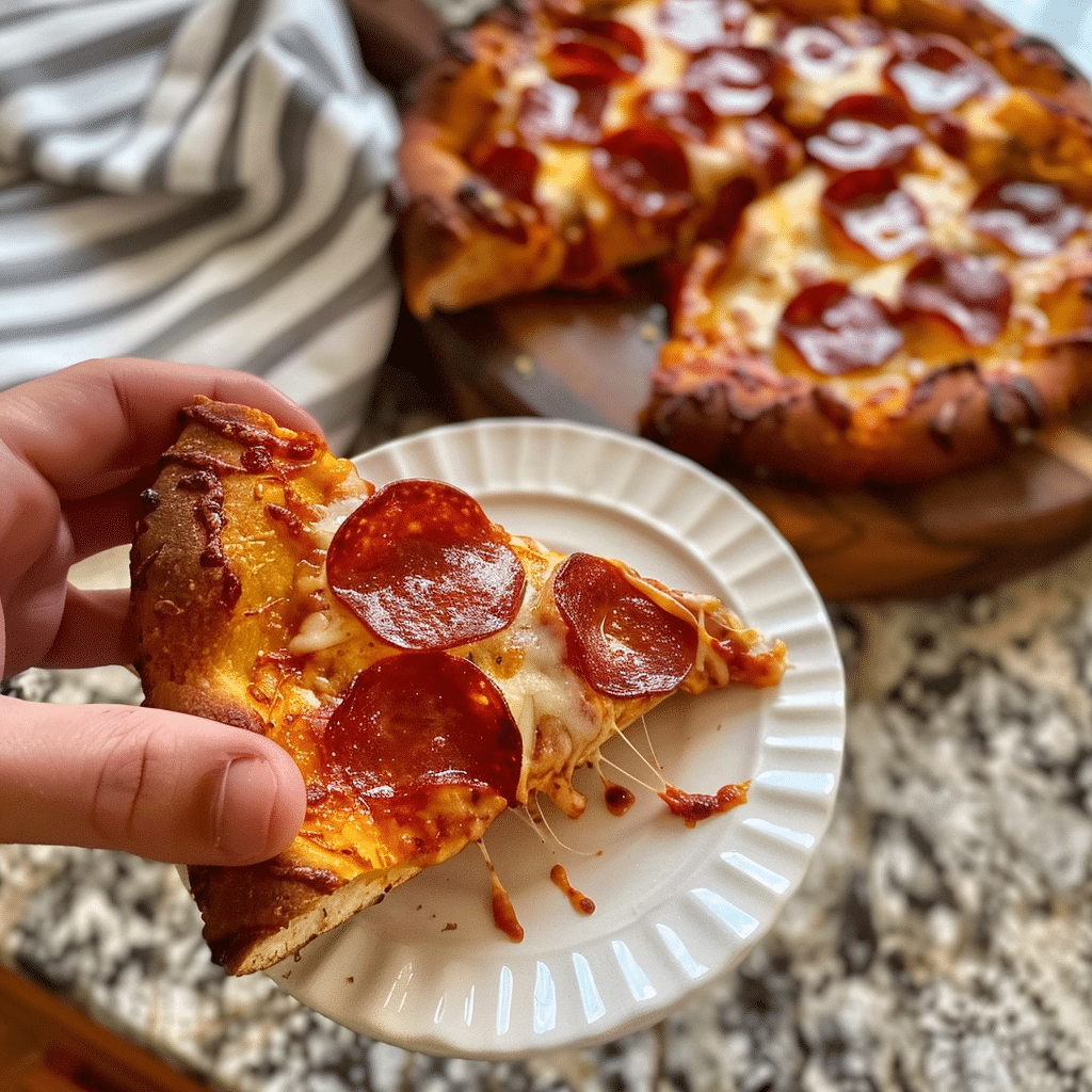 How to Make Sourdough Focaccia Pizza (Easy Recipe) 11 u4538166122 httpss.mj .runOw8J3MlZ9yU Close up amateur photo f 5c6b93fe 5ade 4909 97ac e074af03c81b 3